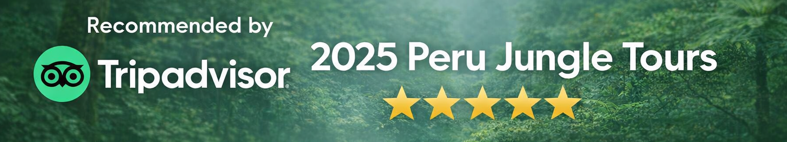 Recommended by Tripadvisor - Peru Jungle Tours